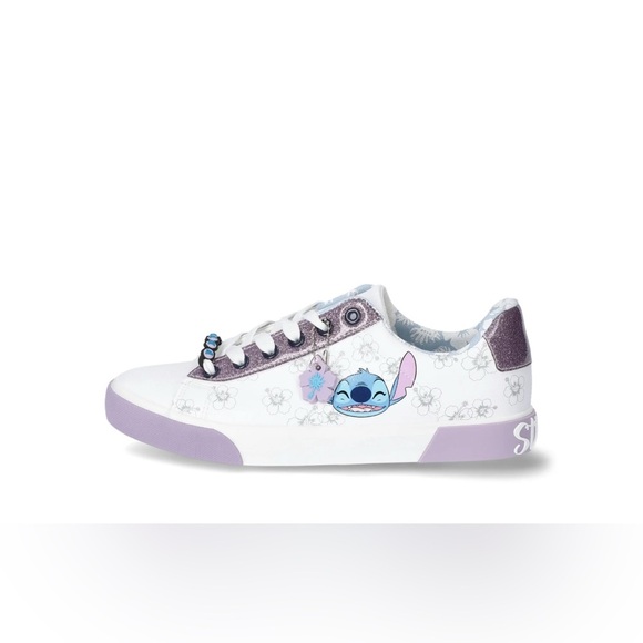 Disney Women's Sneakers - White and Purple - Picture 5 of 12